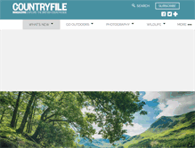 Tablet Screenshot of countryfile.com